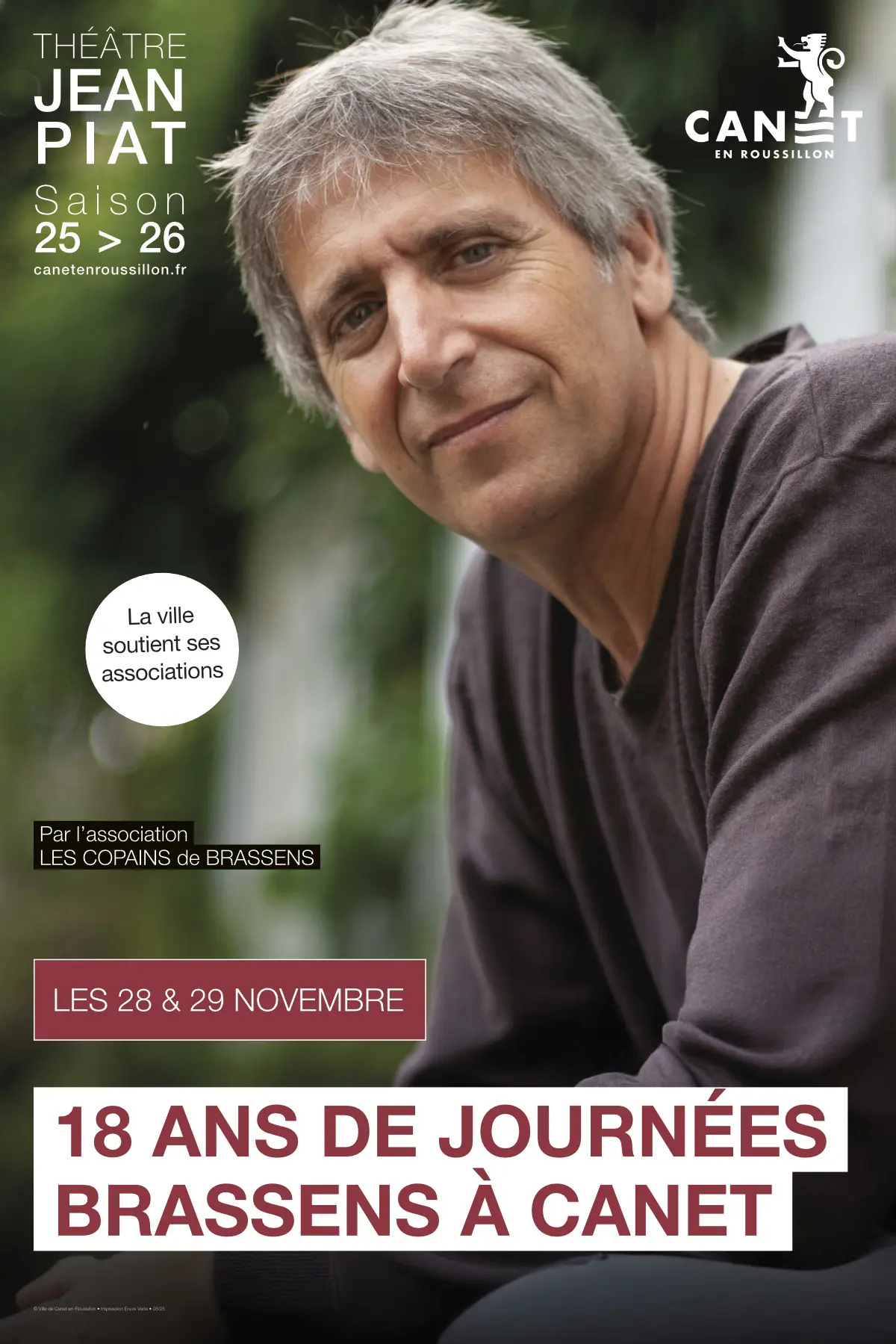 18 Ans De Journées Brassens à Canet- Report Yves Duteil