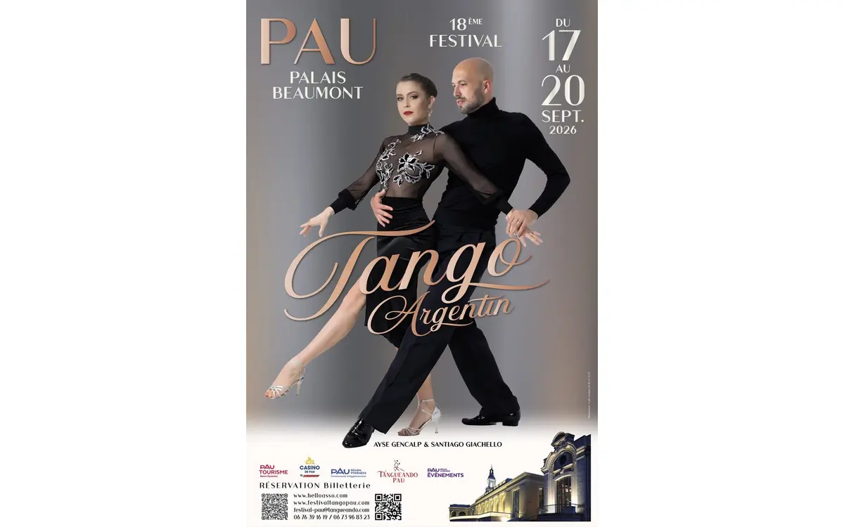 18ᵉ Festival de Tango Argentin de « Pau Couleur Tango »