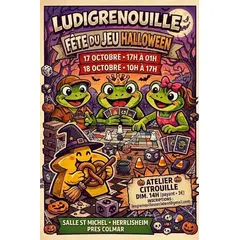 Ludigrenouille Fete du jeu spéciale Halloween 