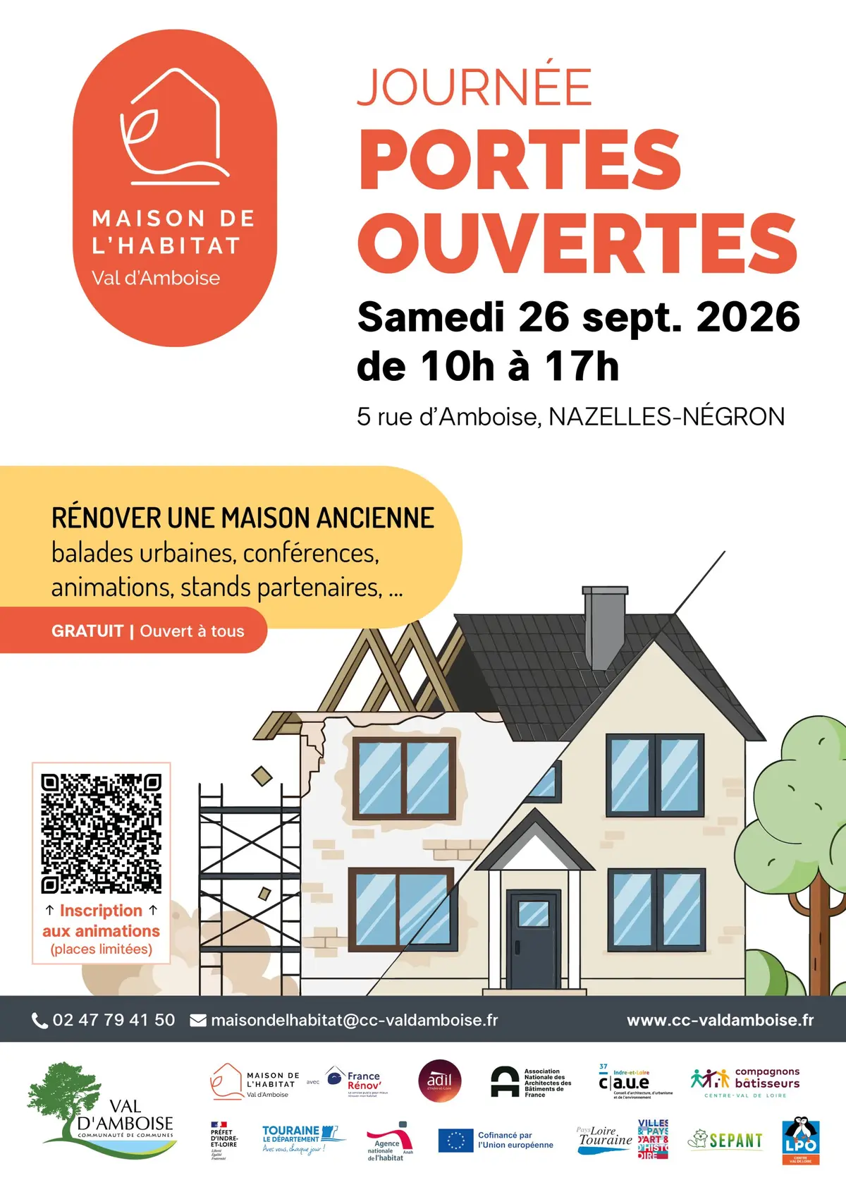 Journée Portes ouvertes - Maison de l'Habitat du Val d'Amboise
