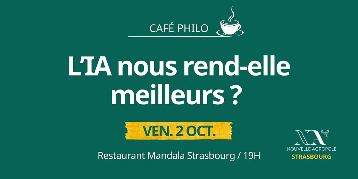 Café philo : L'IA nous rend-elle meilleurs