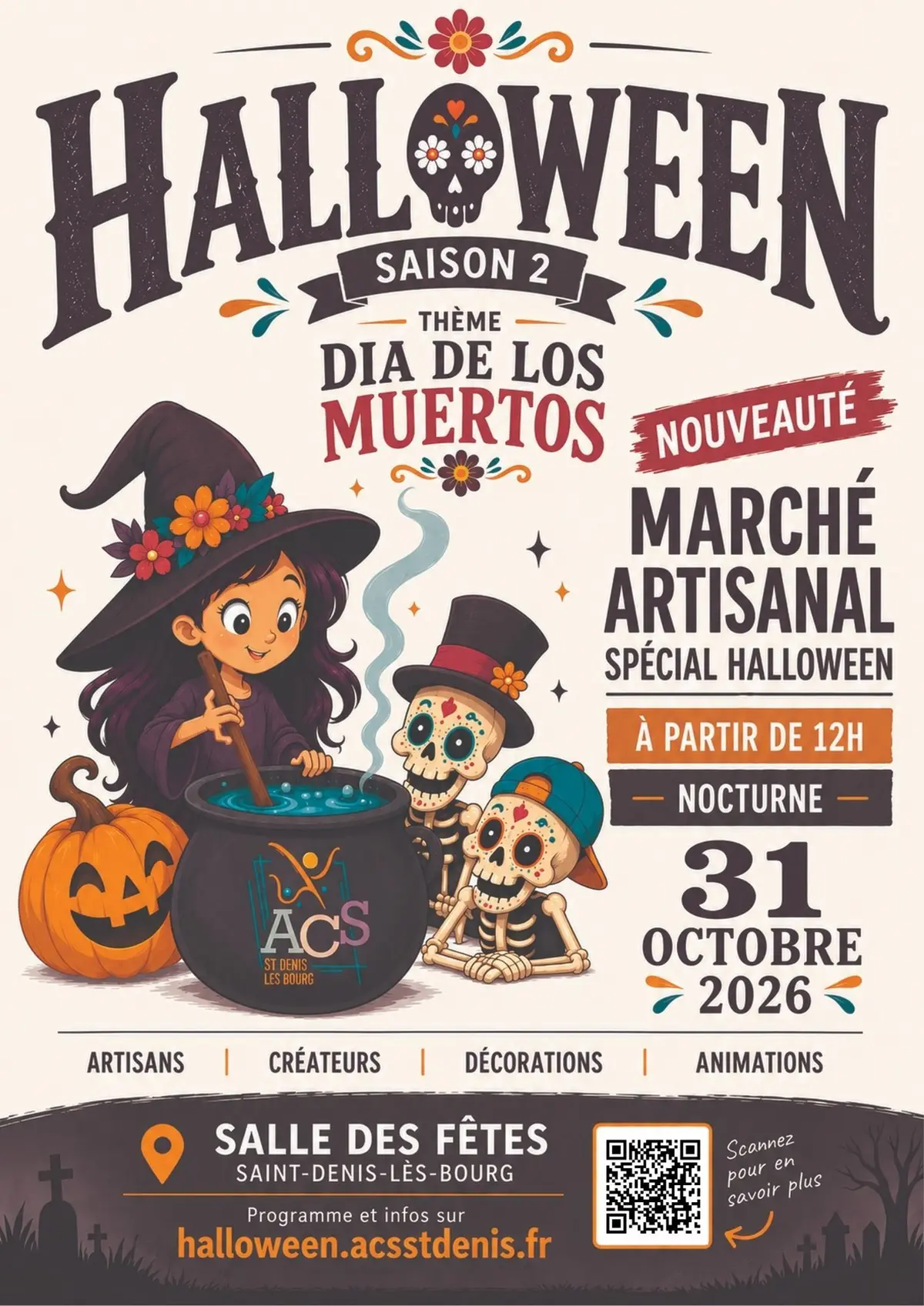 Halloween 2026 – Saison 2 : Día de los Muertos