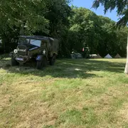 1944 : Les Britanniques libèrent Audrieu - camp de reconstitution