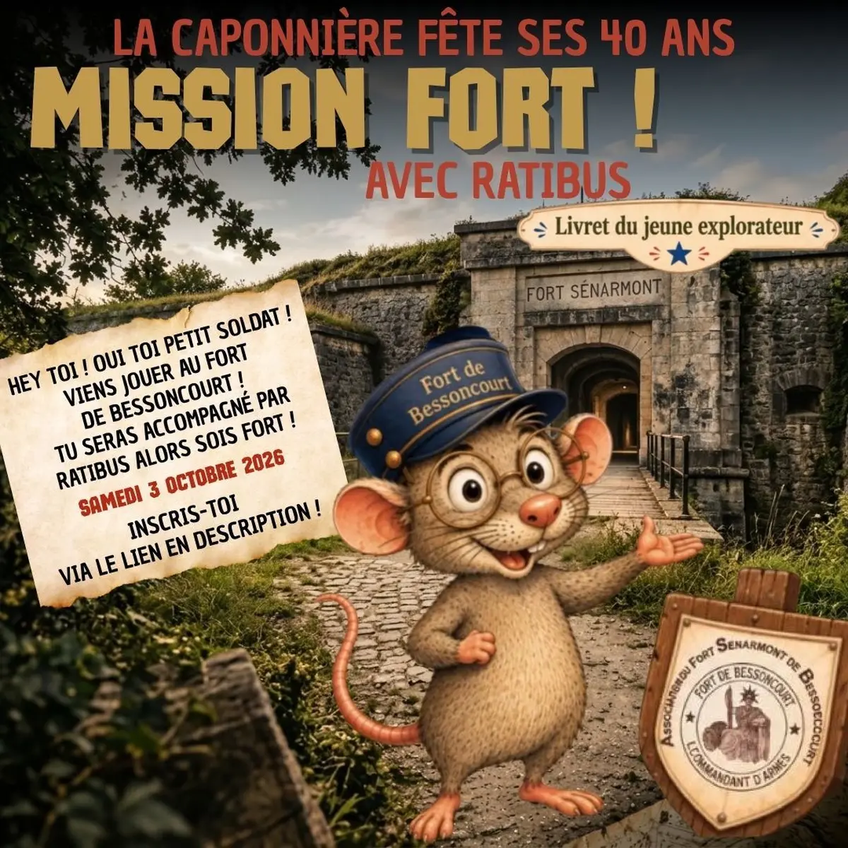 Ratibus au Fort de Bessoncourt