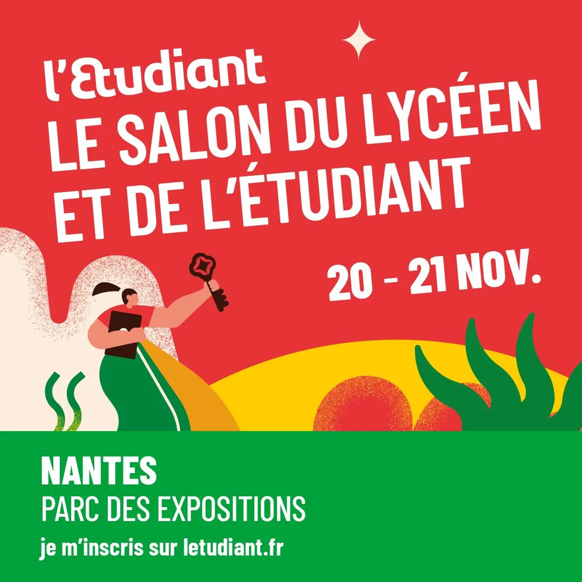 Le Salon du lycéen et de l’étudiant à Nantes
