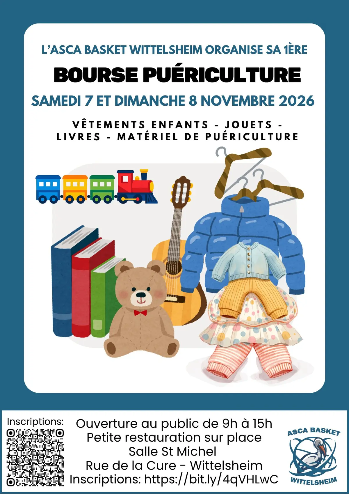 Bourse Puériculture Asca Basket Wittelsheim