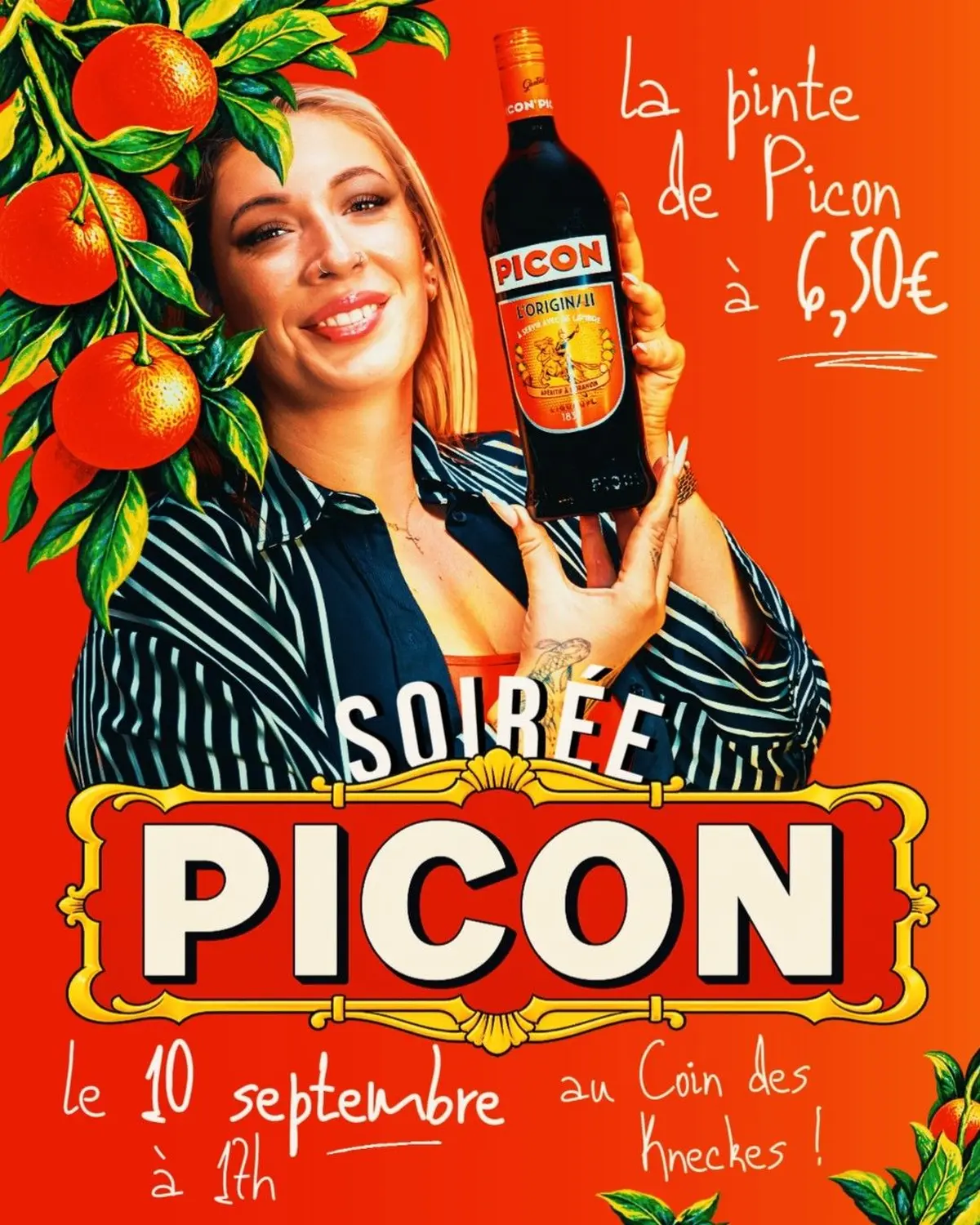 Soirée Picon au Coin des Kneckes à Strasbourg