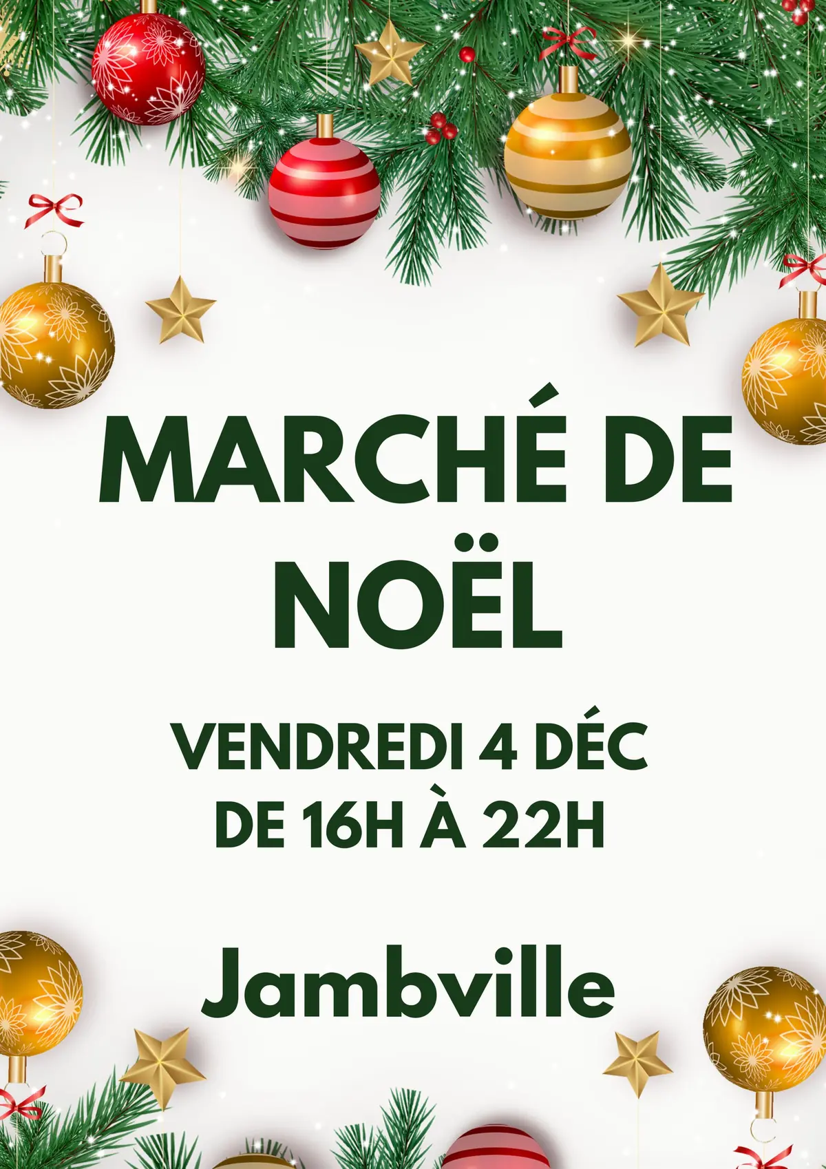 Marché de Noël de Jambville 2026