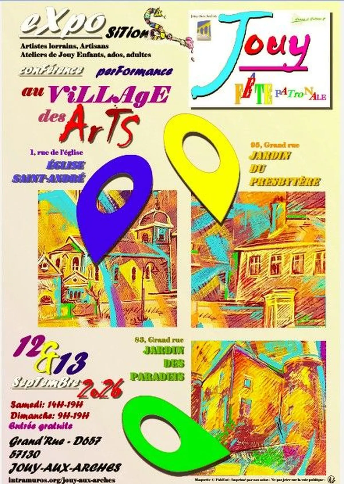 Village expo pour la fête patronale 2026