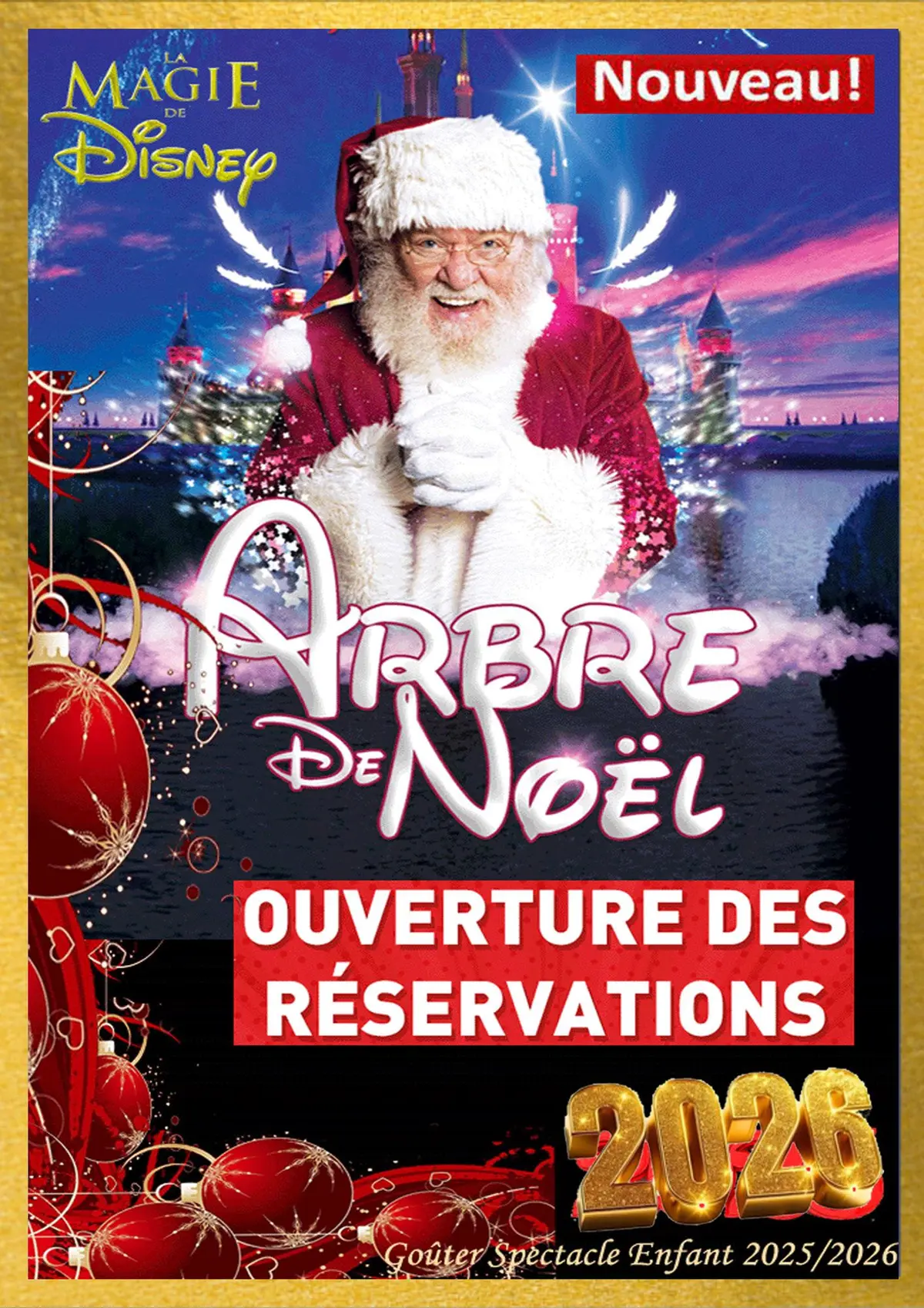 Arbre de Noël familial / Goûter Spectacle Disney