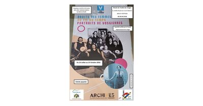 Droits des femmes au fil du temps, Portraits de Vosgiennes