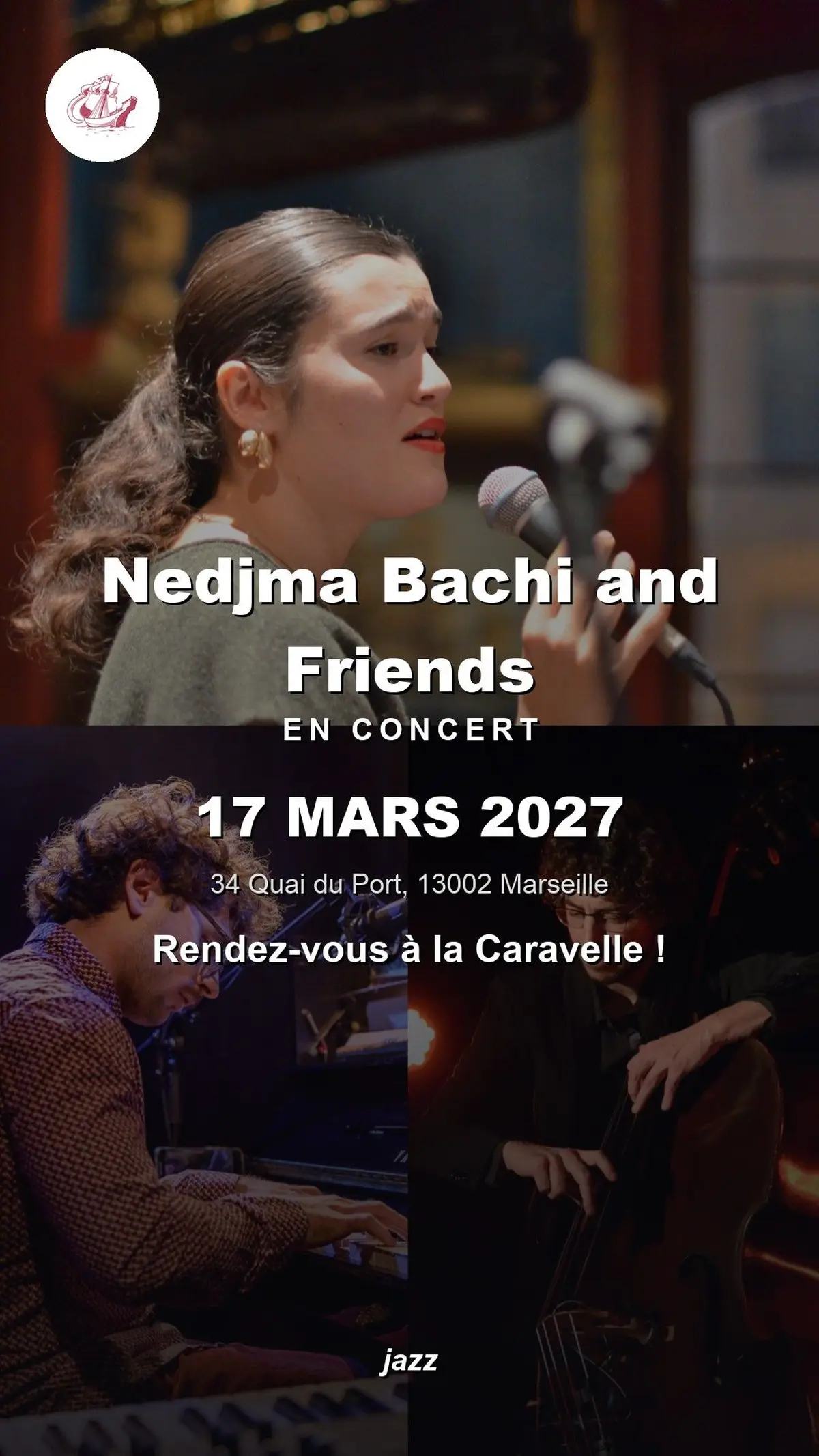 Nedjma Bachi and Friends en concert à La Caravelle
