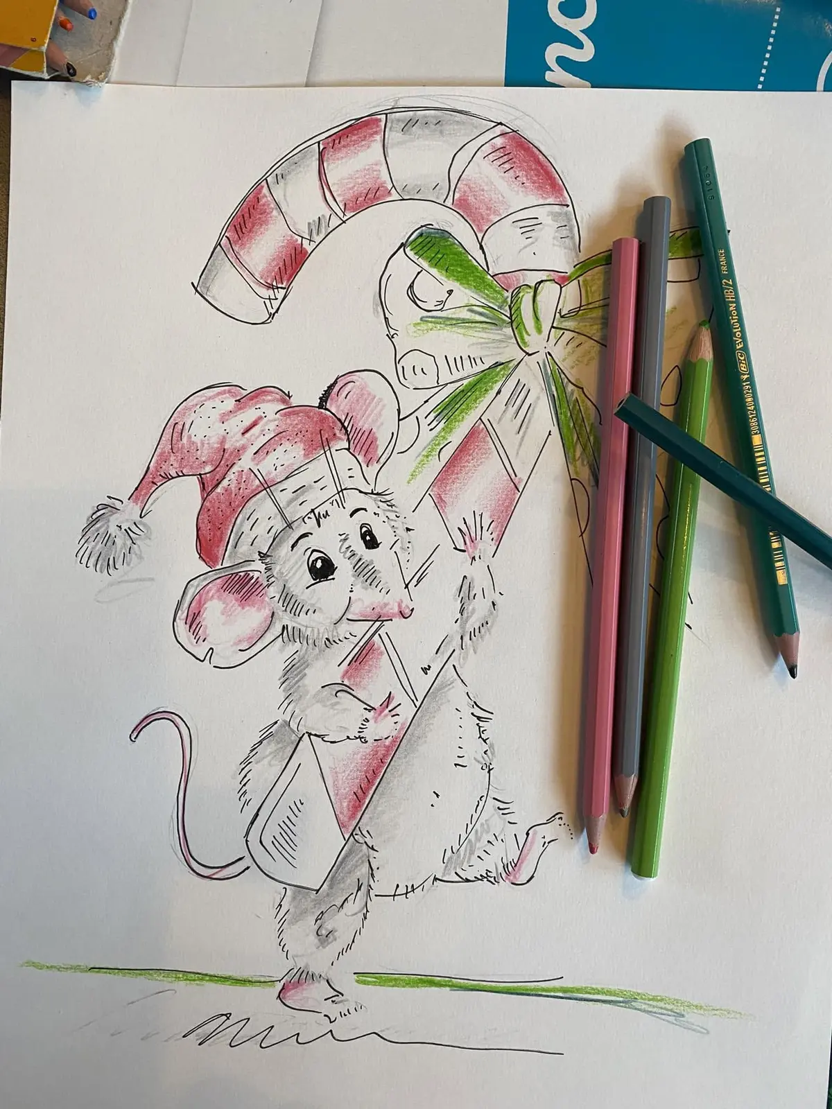 Atelier dessin enfants : spécial Noël