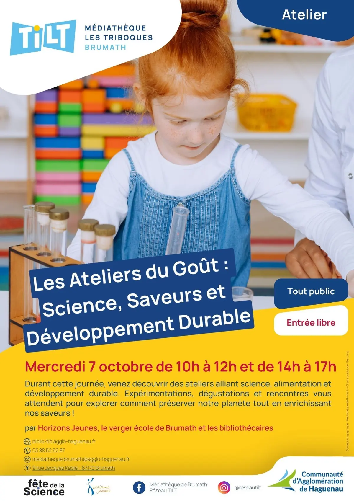 Les Ateliers du Goût : Science, Saveurs et Développement Durable