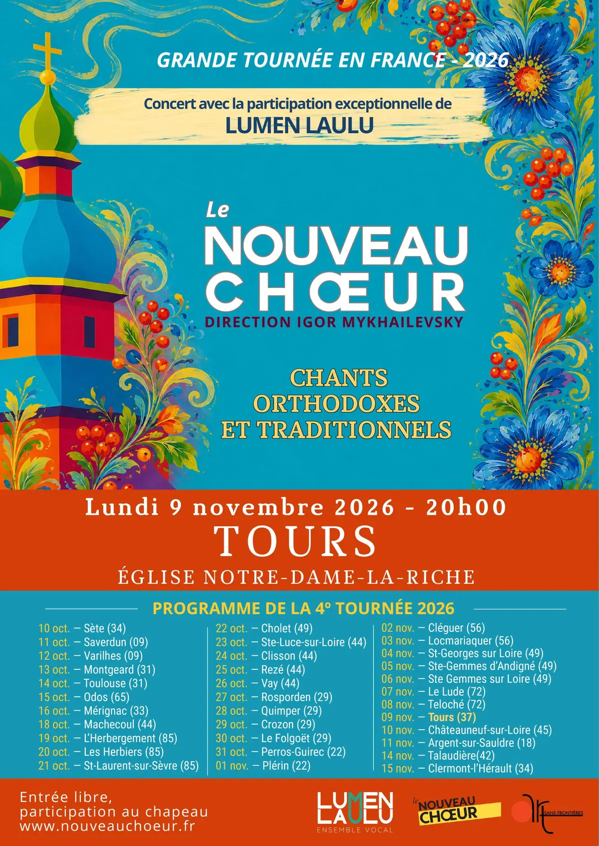 Concert Nouveau chœur 
