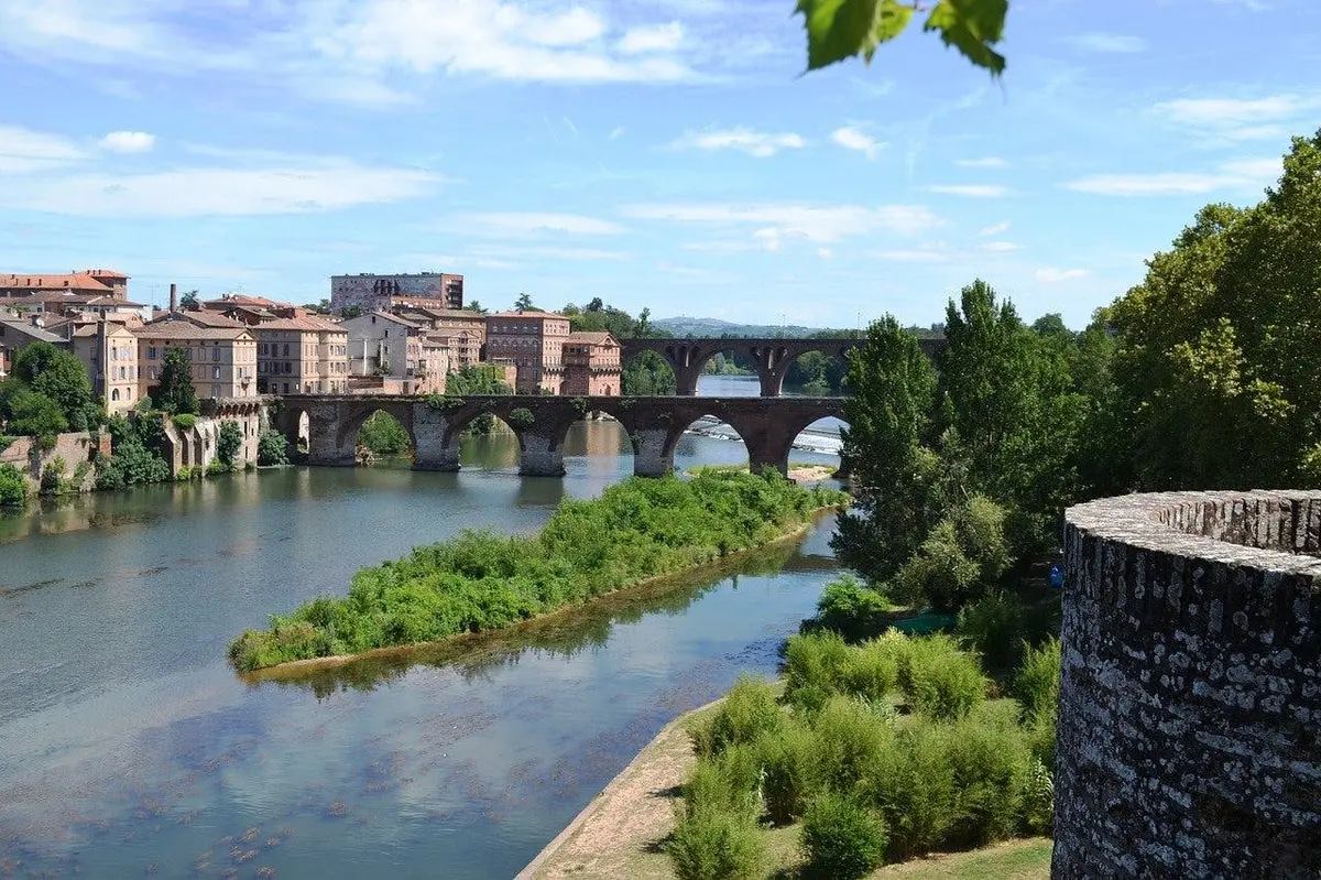 Le Tarn et le vieux pont d'Albi