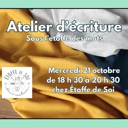 Atelier d'écriture