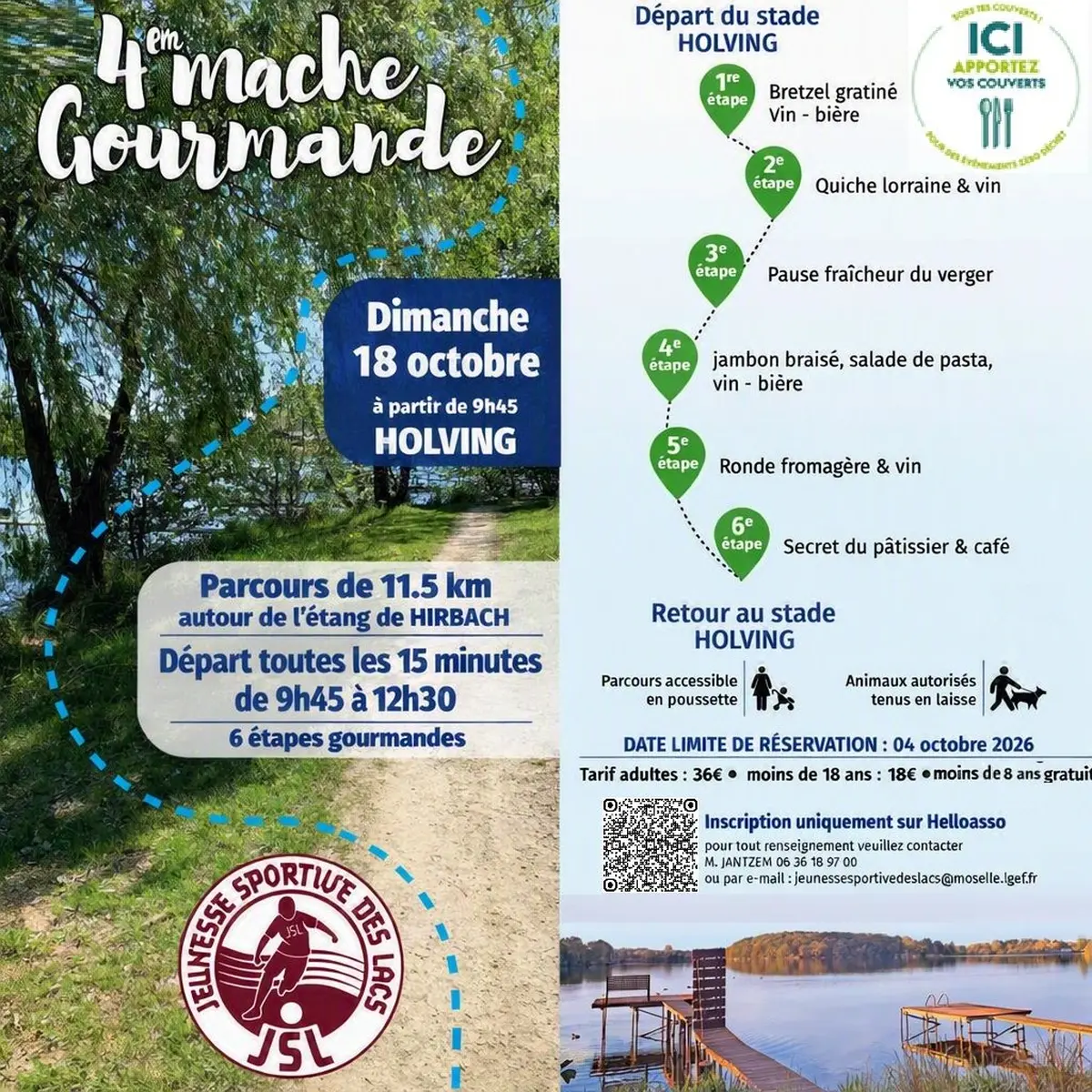 Marche gourmande JSL Octobre 2026