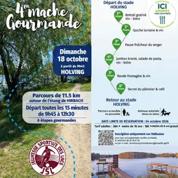 Marche gourmande JSL Octobre 2026