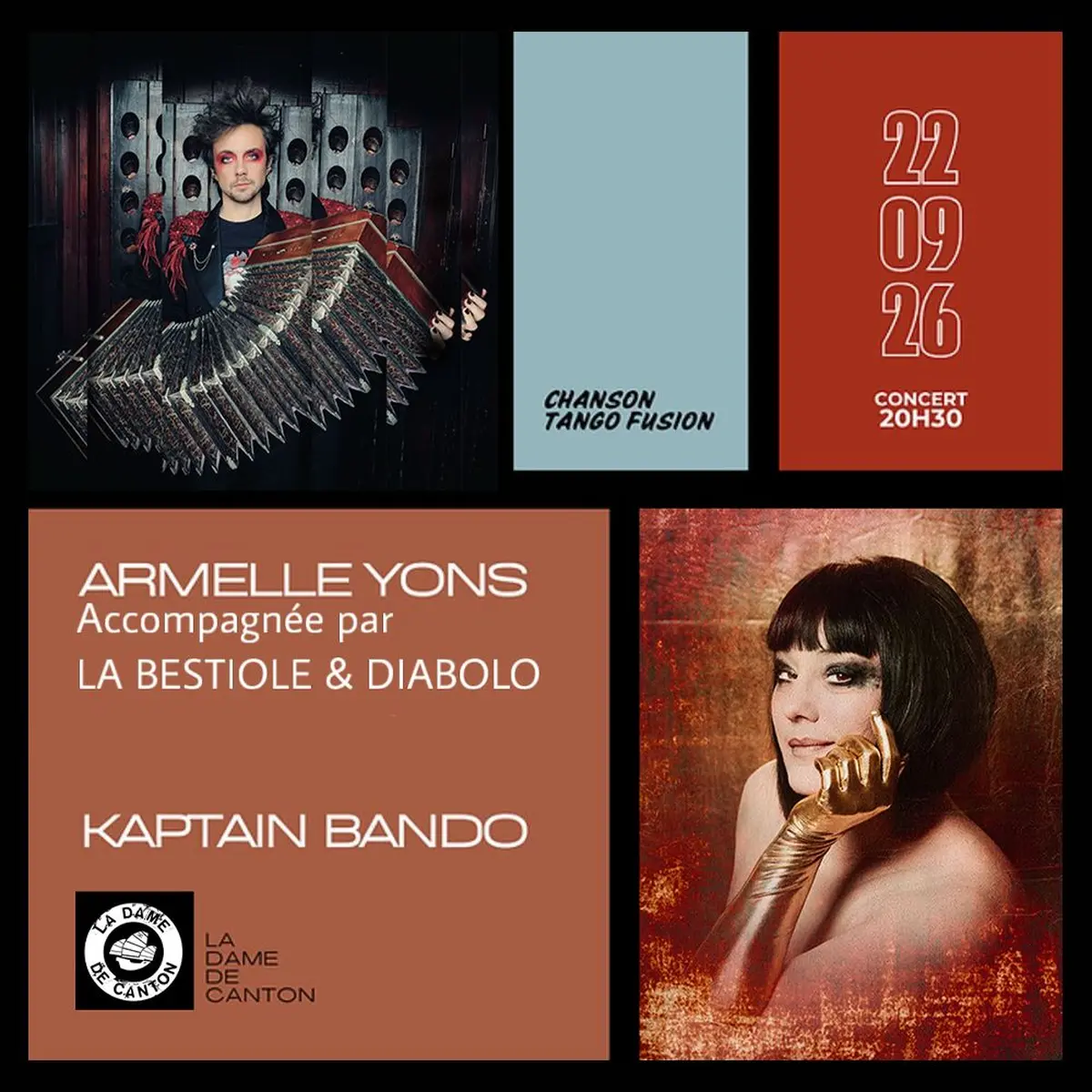 concert Armelle Yons - Kaptain Bando