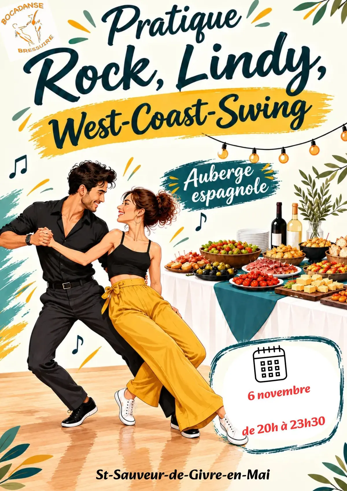 pratique rock, Lindy et west-coast-swing