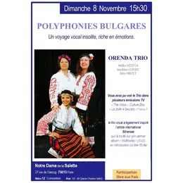 Polyphonies Traditionnelles Bulgares  