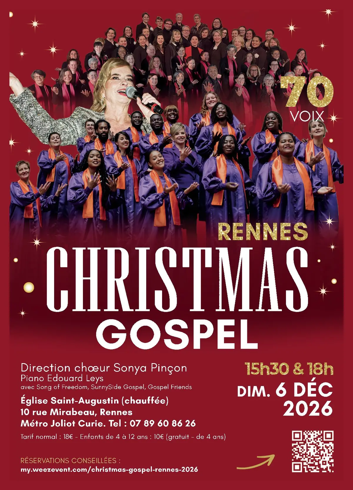 Christmas Gospel Rennes