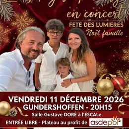 Concert de Nöel  avec Les Angels Family