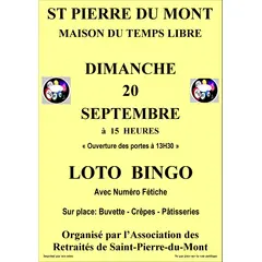 Loto Bingo Associations des retraités