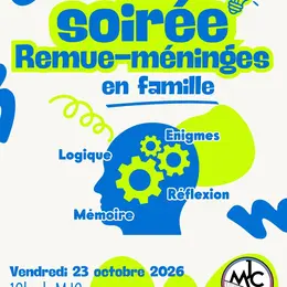 Soirée Remue-Méninges en famille