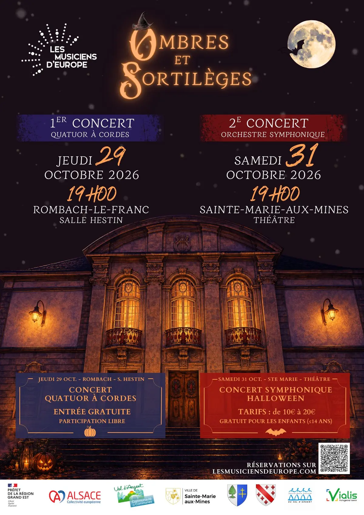 Ombres et Sortilèges, une veillée symphonique en Val d'Argent