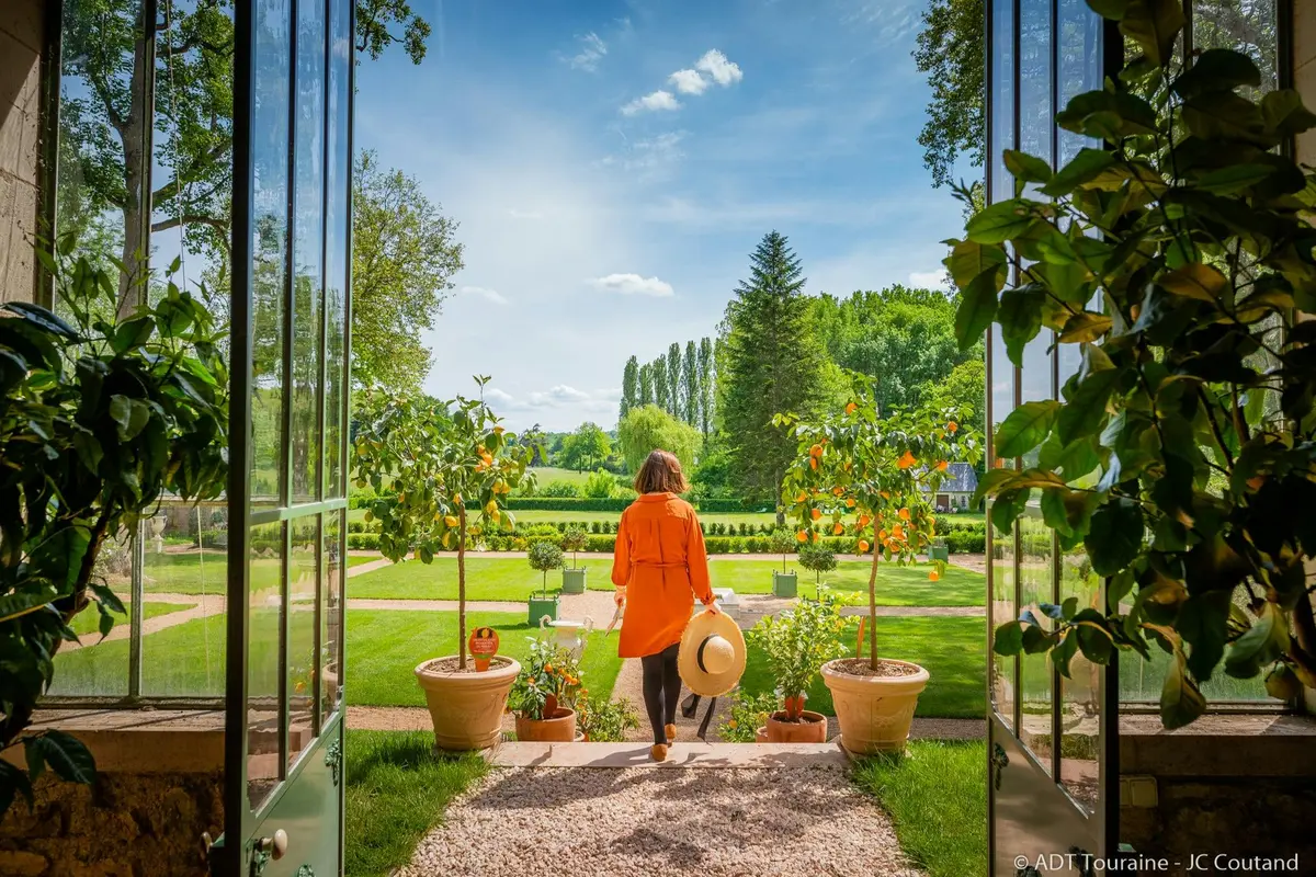 Vue depuis l'orangerie