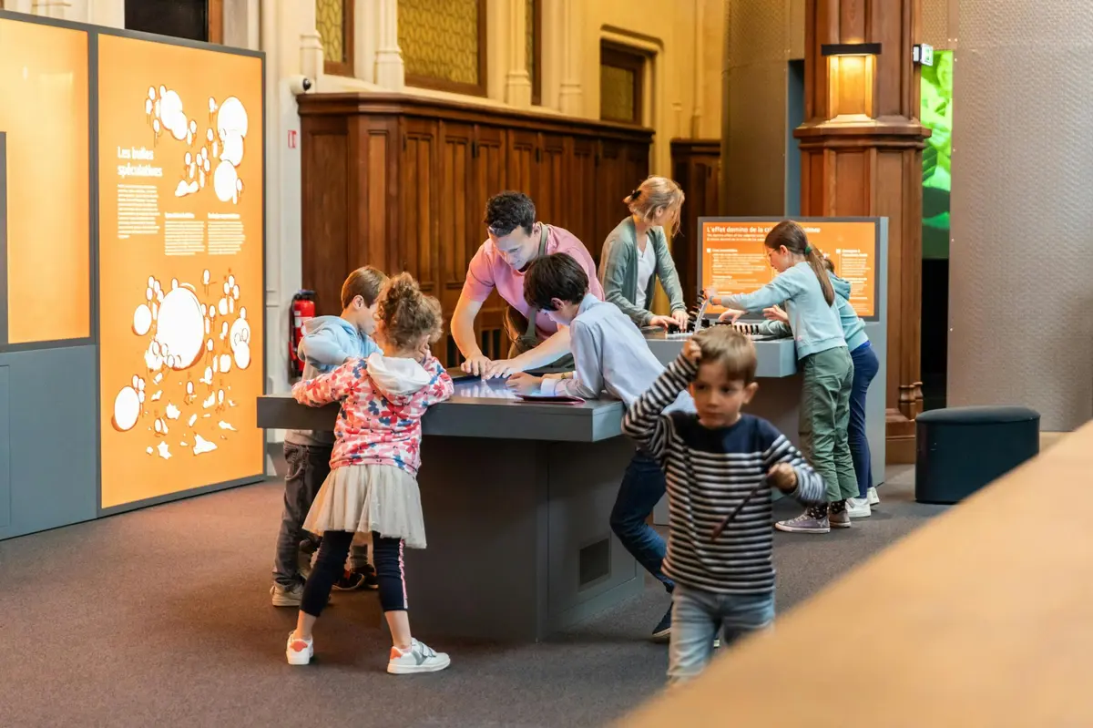 Visite de la famille