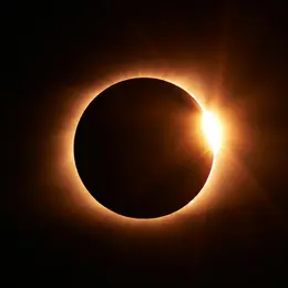 Observation de l'éclipse solaire à Pech David
