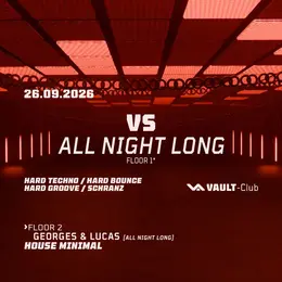 VAULT-Club — w/VS [All night long] — Hard techno / Hard bounce / Hard groove