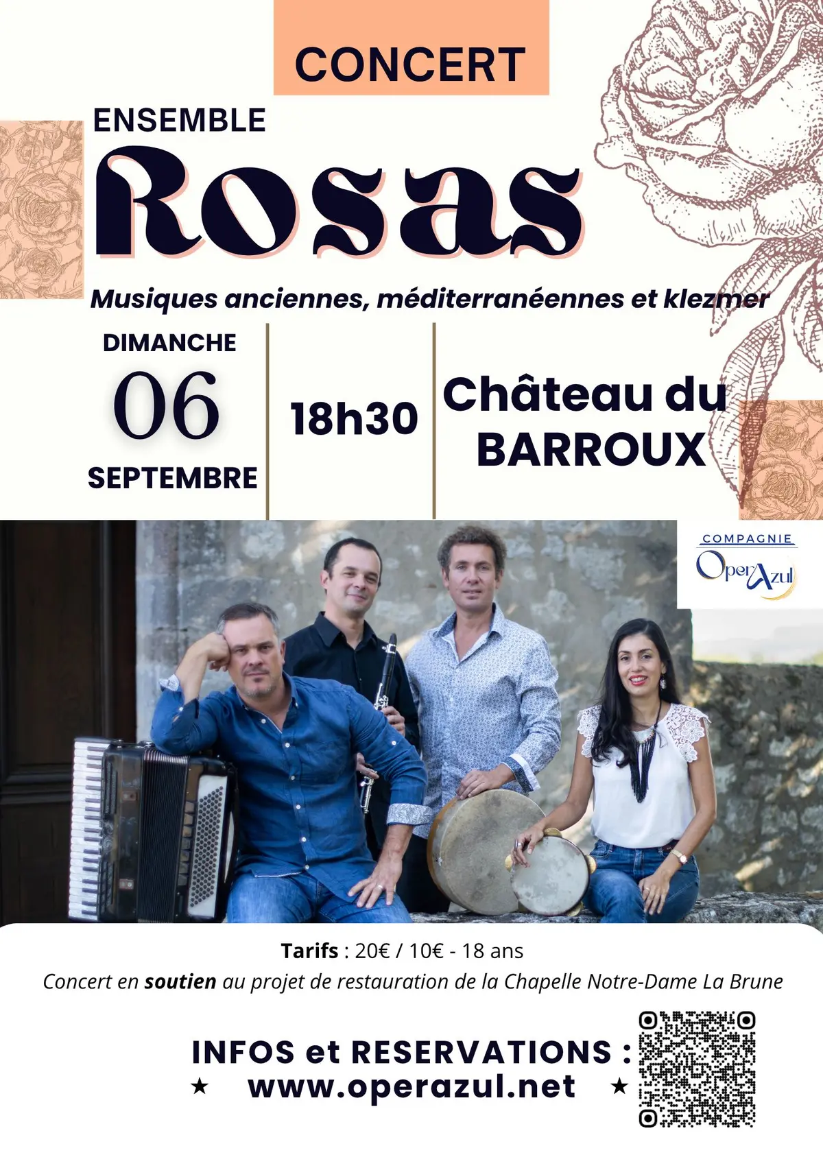 Concert ensemble Rosas 
