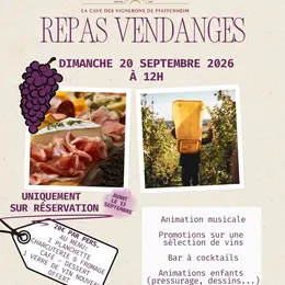 Repas Vendanges