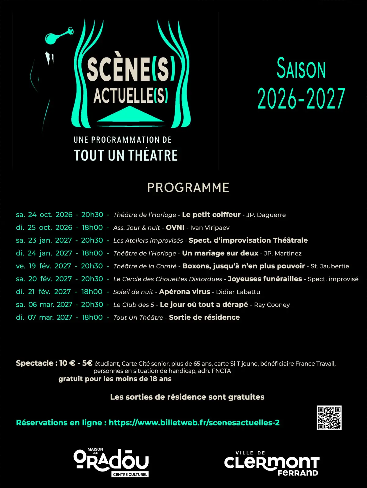 Scène(s) Actuelle(s) 2026-2027