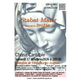 conférence « autour du Stabat Mater de Dvořák » par Léa Becvort, musicologue
