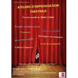 Cours d'improvisation théâtrale 93