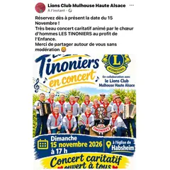 Concert « Les Tinoniers »