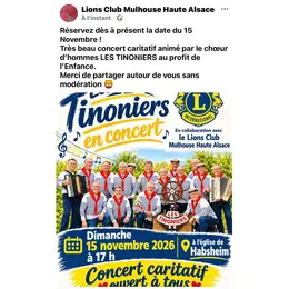 Concert « Les Tinoniers »