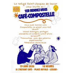 1er Café Compostelle
