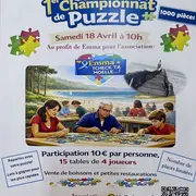 1er championnat de puzzle organisé par le Rotary Hossegor et Côté Sud Landes