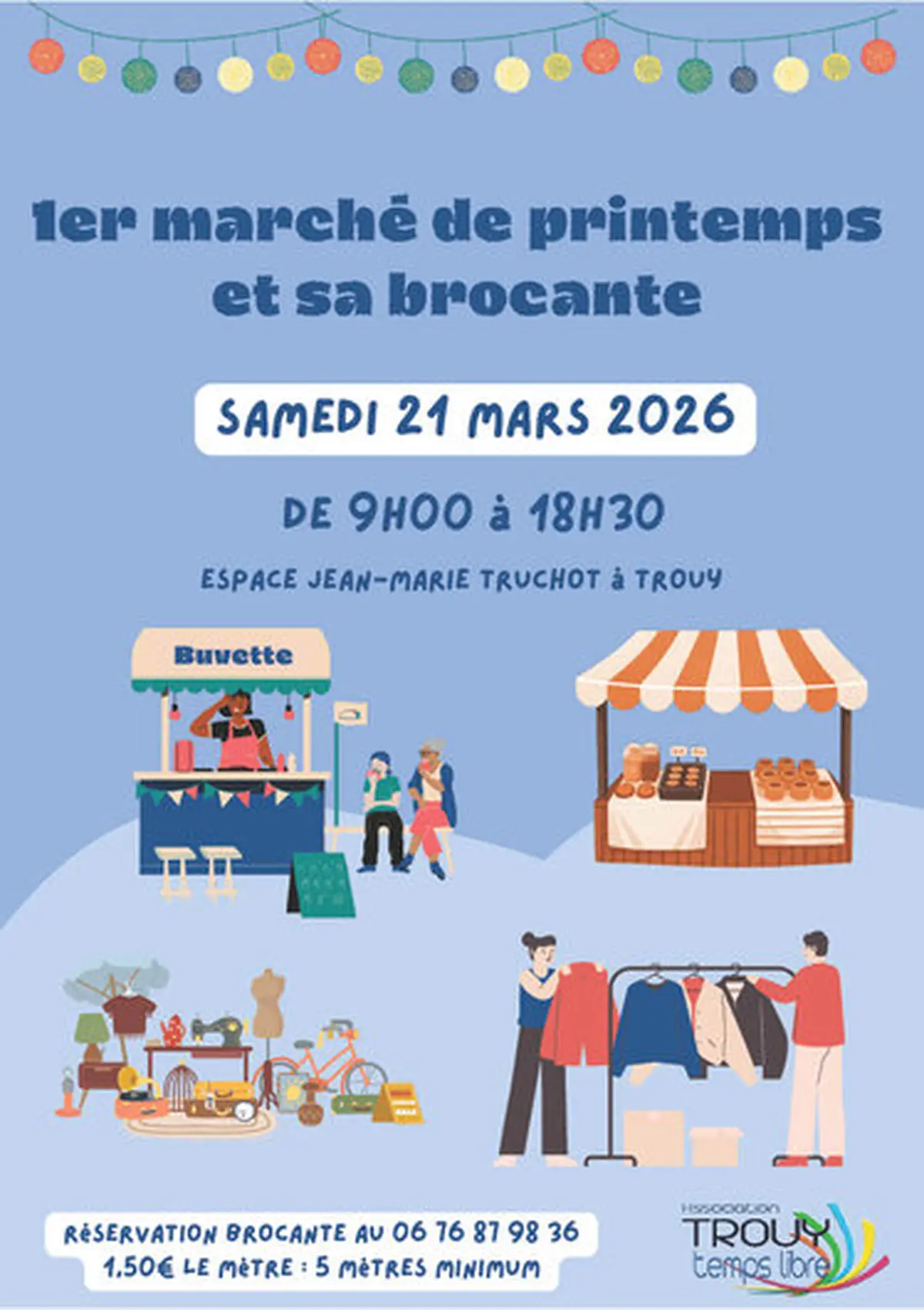 1er marché de printemps et Brocante