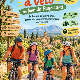 1er Quizz à vélo autour de Puyricard