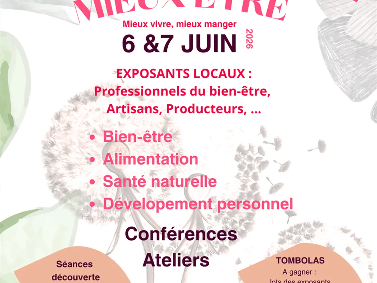1er Salon du Mieux Etre, Mieux Manger et Mieux Vivre sur notre territoire