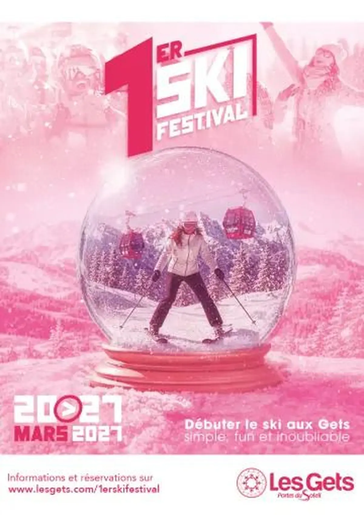 1er Ski Festival 2027 aux Gets : apprenez à skier dans une ambiance festive !