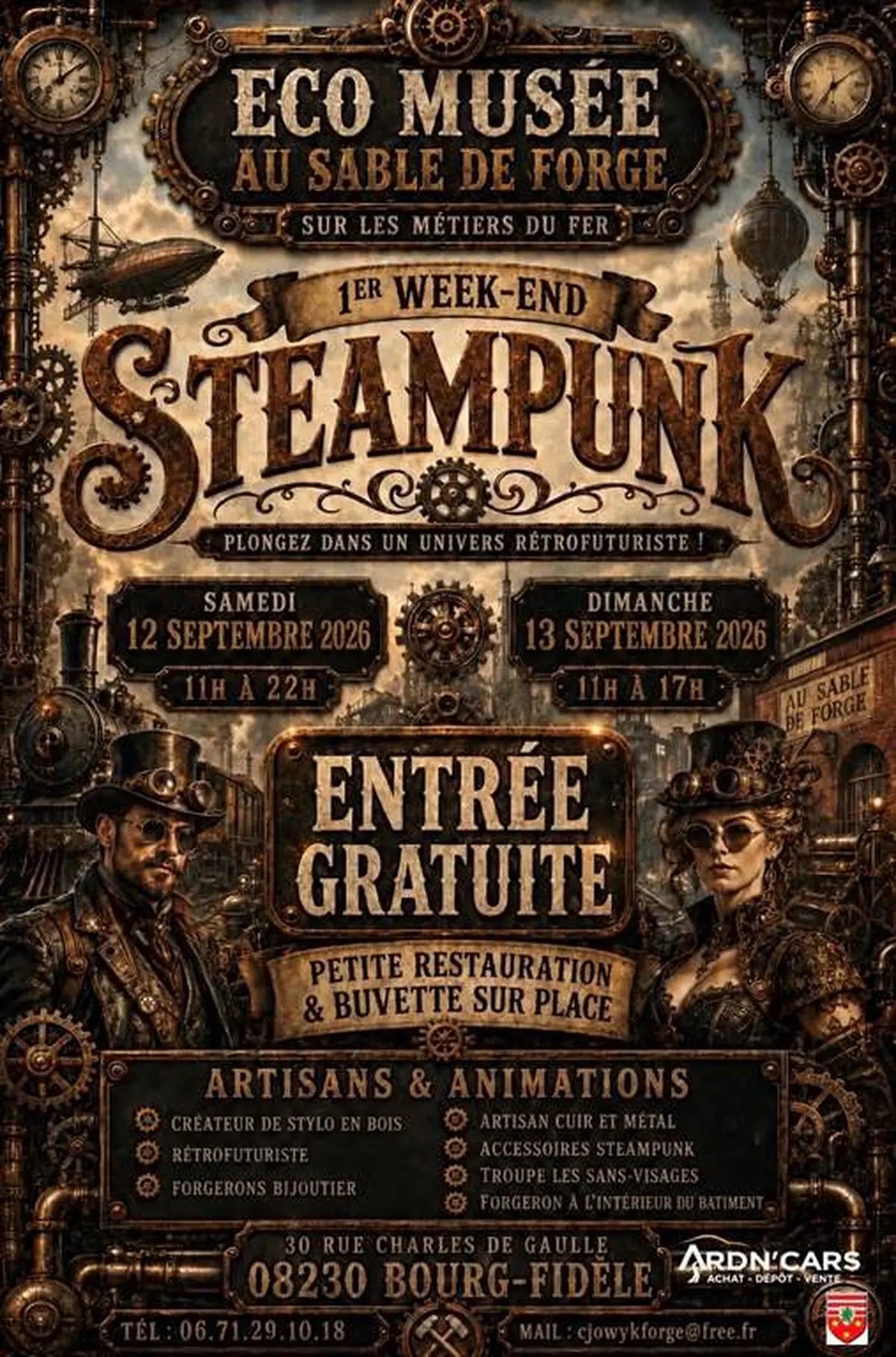 1er week end Steampunk