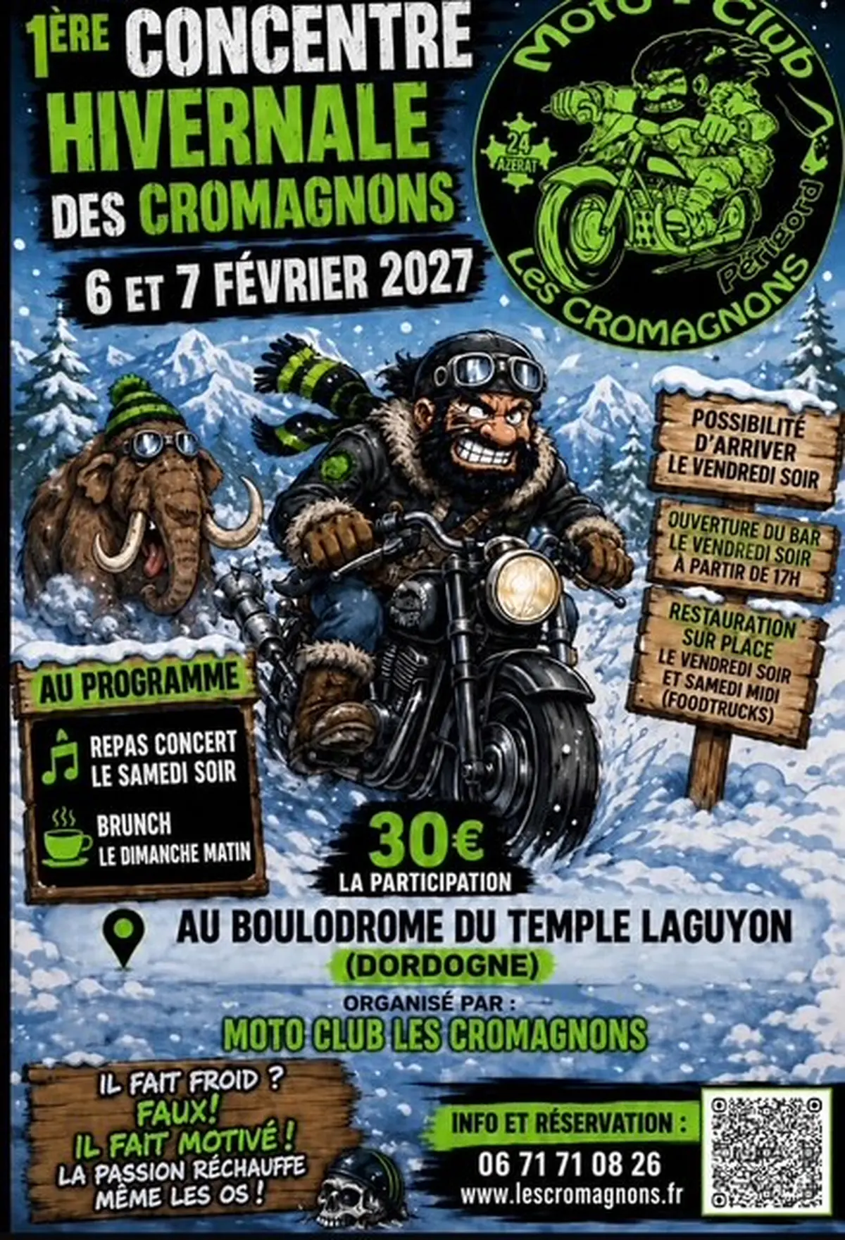 1ere concentre hivernale des cromagnons